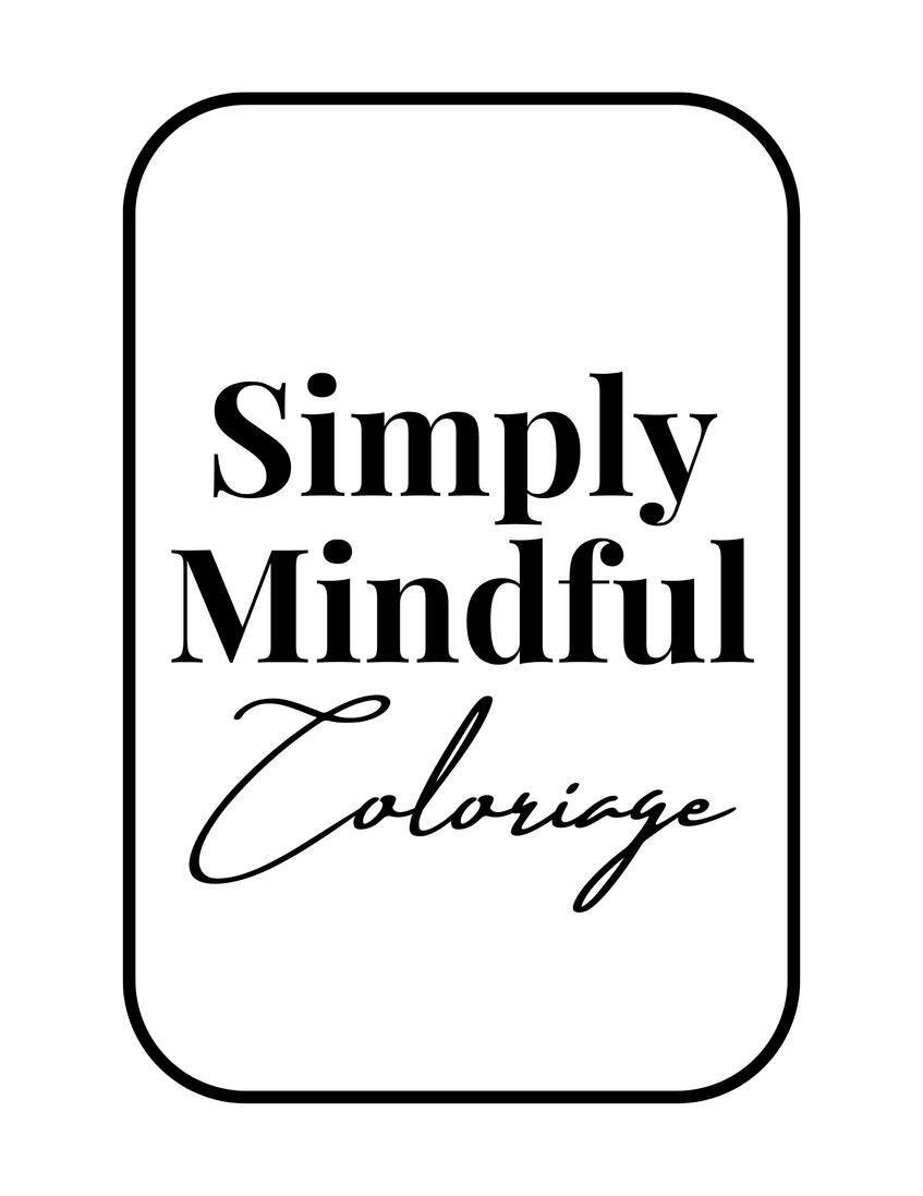 Simply Mindful Coloriage